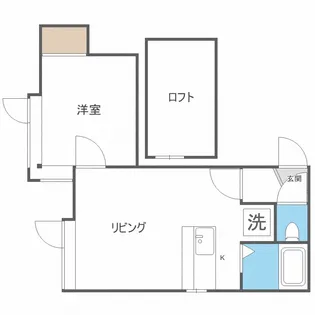 ノースソニア115【2階】の間取り