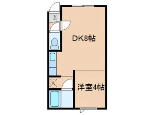 パークサイドW【3階】の間取り