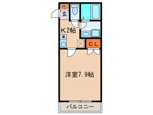 シェ モア【2階】の間取り