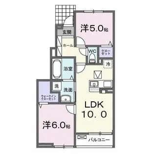 ソアレ【1階】の間取り