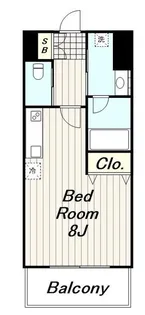 スタービレ海老名【11階】の間取り