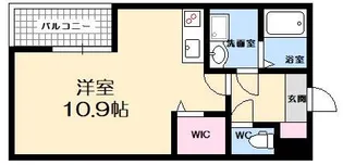 セブンプロート己斐西町II【3階】の間取り