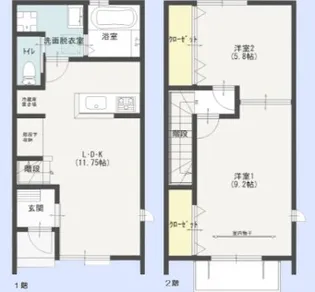 プリエ アースリズムの間取り