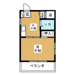 アリスハイツ【4階】の間取り