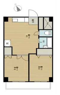 中銀京橋マンシオン【3階】の間取り