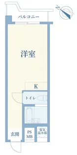コープ野村六本木I【3階】の間取り