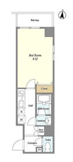 T-TERRACE森下【2階】の間取り