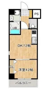 Welsh.Sビル7【10階】の間取り