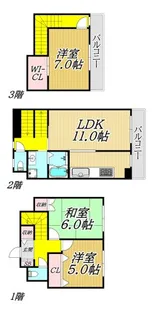 フォレスト伊丹の間取り