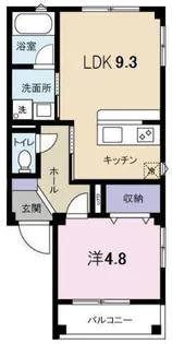 コンシェリアSAKO【2階】の間取り