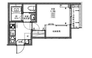 KEIAI RESIDENCE 北越谷IV【1階】の間取り