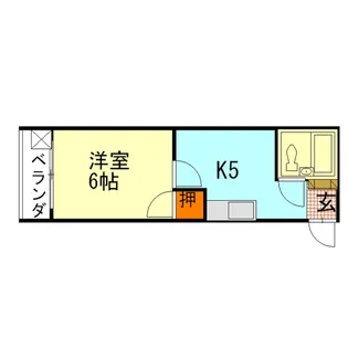 コーポセイル・イン【3階】の間取り