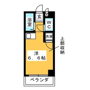 Vita六番町【2階】の間取り
