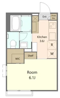 シュテルン【2階】の間取り