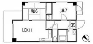 沖ビル【4階】の間取り