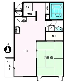 ベルウィンズ17【3階】の間取り