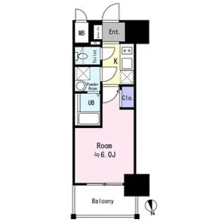 エスリードザ・グラン天六【12階】の間取り