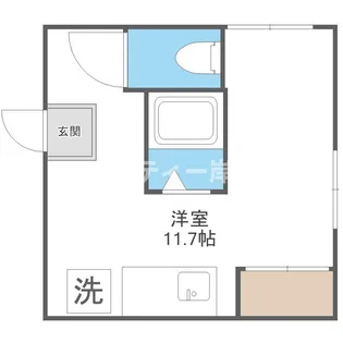 セレブ岸里【2階】の間取り