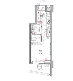 クレヴィスタ練馬桜台II【4階】の間取り