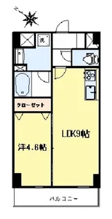 ラビータ ヤマミツ【2階】の間取り