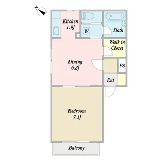 tierra【1階】の間取り