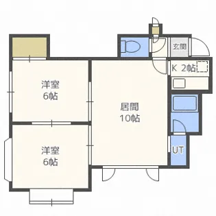 フォーサイト新川【3階】の間取り