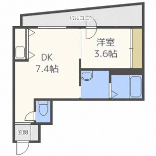 プリマベーラ発寒南【2階】の間取り