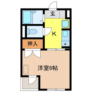 COZY TOWN K-s(コージタウンケーズ)【3階】の間取り