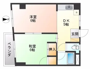 リベール根岸【2階】の間取り