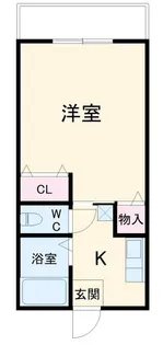 カーサ・デ・エストレリータ【1階】の間取り