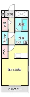 Doux Peuple【2階】の間取り