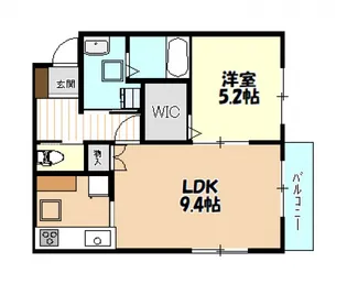 K-WOODII【2階】の間取り