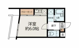 アヴァンセ西遊【3階】の間取り