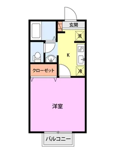 パークアゼリア【2階】の間取り