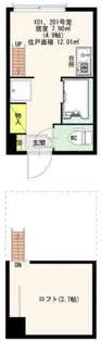 グランリュクス【2階】の間取り