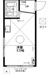 シャトルブラッケン【1階】の間取り