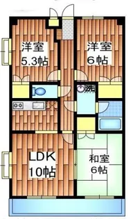 ベルディ・ピュア(ベルディピュア)【2階】の間取り