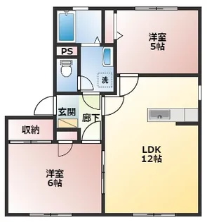 ロフティ【1階】の間取り