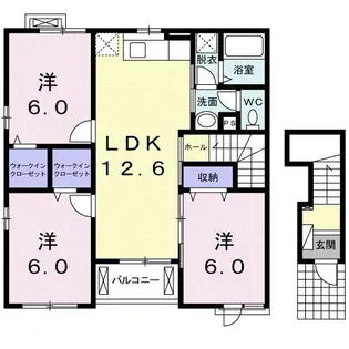 ミラリオ【2階】の間取り