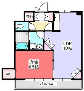 MFハイツ【4階】の間取り