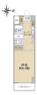 ジュウエル秋葉原【9階】の間取り