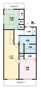 デルタール・デ・メゾン【1階】の間取り