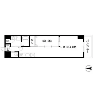Alba Grande 名護屋【9階】の間取り