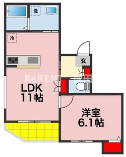 CoCoBASE【1階】の間取り