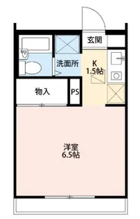 メゾンボヌール菊名B棟【2階】の間取り