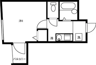 ヒルズエム【2階】の間取り