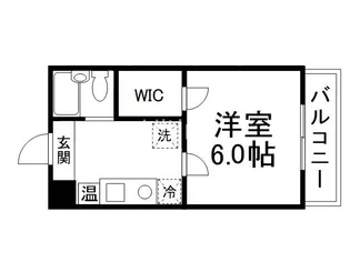 大林マンション【1階】の間取り