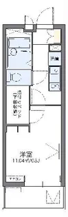 レオパレスグランエスポワールII【2階】の間取り