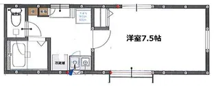 ハウズライフ本厚木駅前館【2階】の間取り
