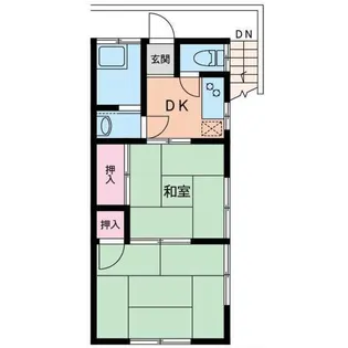 柳川荘【2階】の間取り